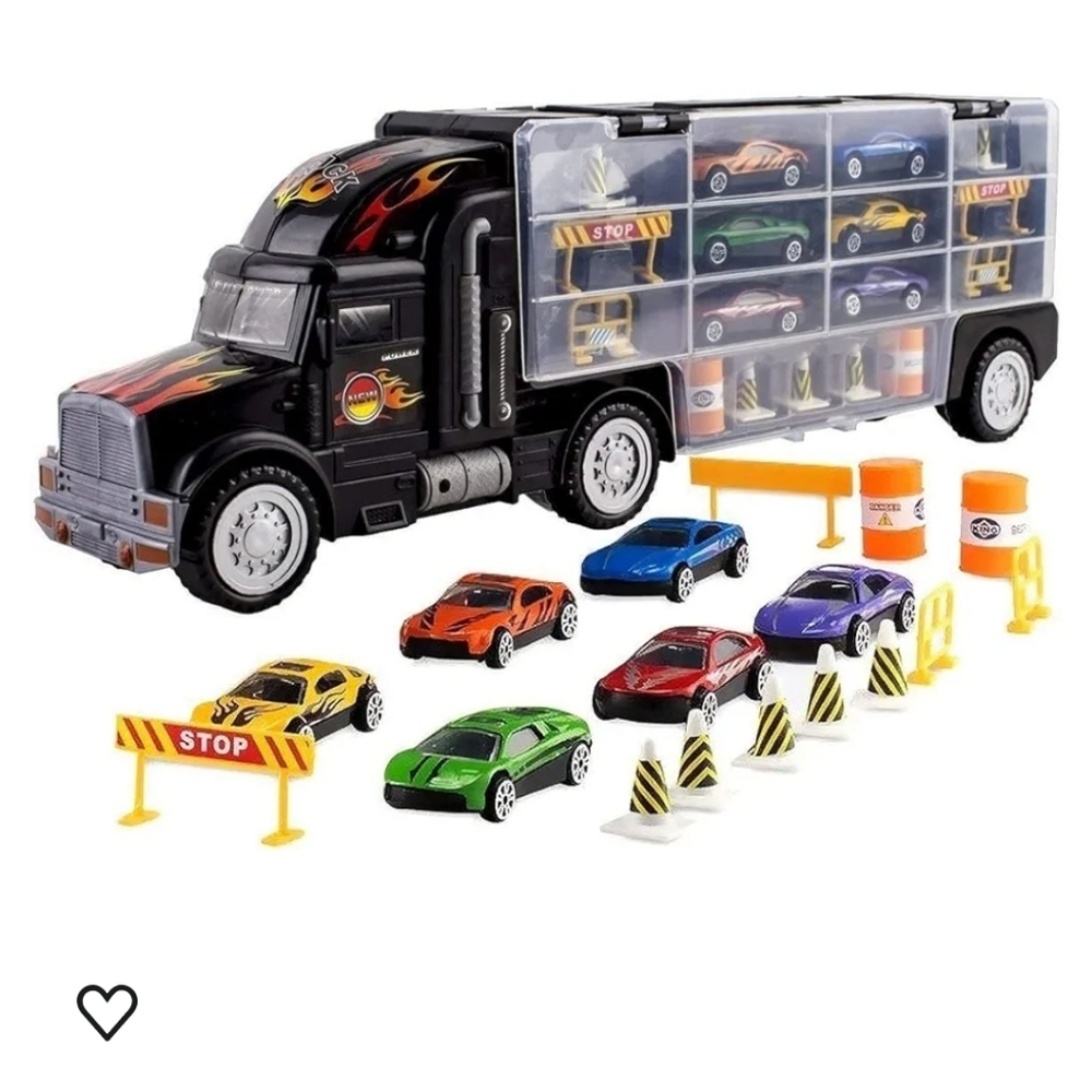 Toy Truck Transport Car Carrier Toy for Boys and Girls Age 4-10 yrs Old - Hauler